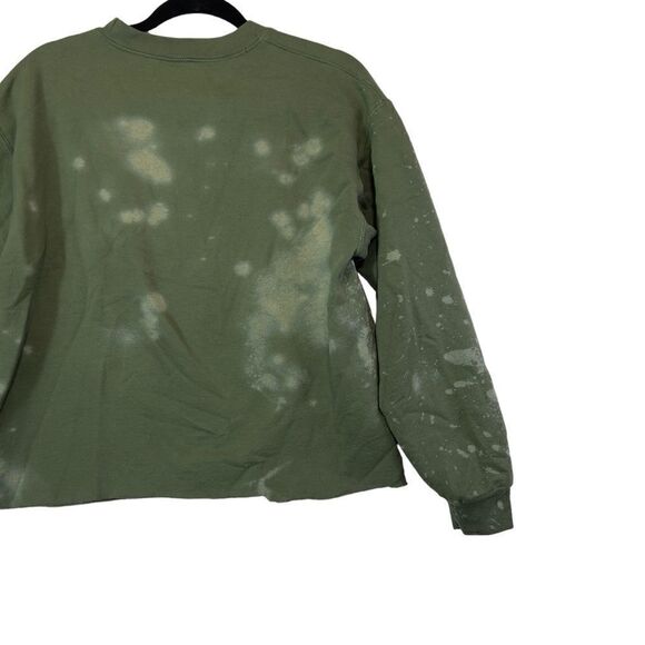 GINA tees Cactus and Cowboys Sweatshirt.  Western Style. Distressed Medium - Picture 12 of 16